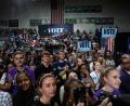 Bild: Paul Sancya/AP/dpa
Der Wahlkampf in den USA biegt auf die Zielgerade ein: Nächsten Dienstag wird abgestimmt. (Archivbild)