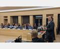 Bild: Paul Zrenner
Ungewöhnlich groß war das öffentliche Interesse an der jüngsten Sitzung des Stadtrats Tirschenreuth. Gut 90 Minuten lang stand KNO-Vorstand Ralph Junghans (rechts) Rede und Antwort.