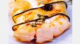 Bild: Heidi Brenner/exb
Gegrilltes Seelachsfilet im Zucchini-Mantel.