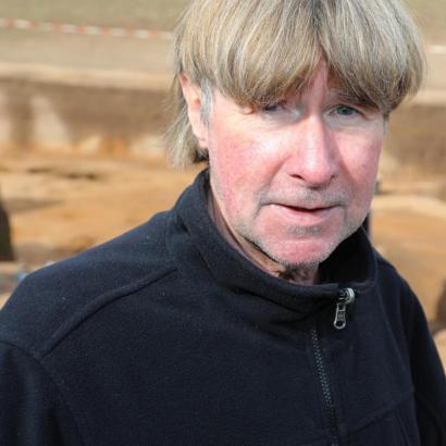 Grabungsleiter Dr. Hans Losert