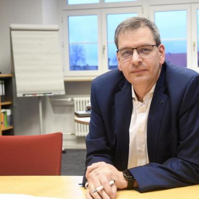 Dr. Thomas Egginger, Chef der Kliniken-Nordoberpfalz AG