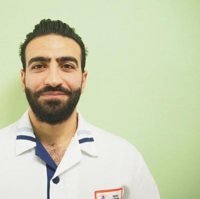 Karam Al Khoder über seinen Weg zum Altenpfleger