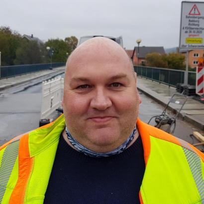 Bauleiter Rony Reichenbach