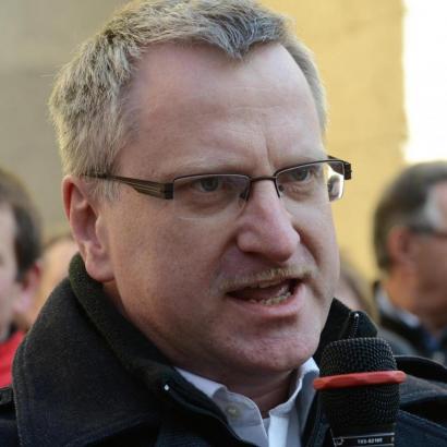 Verdi-Bezirksgeschäftsführer Alexander Gröbner zur Kliniken AG