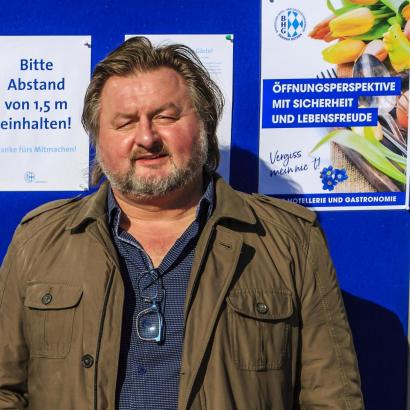 Hubert Obendorfer, Kreisvorsitzender des Hotel- und Gaststättenverbandes