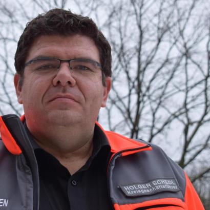 BRK-Kreisgeschäftsführer Holger Schedl