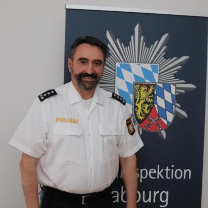 Günther Vierl, Leiter der Polizeiinspektion Nabburg