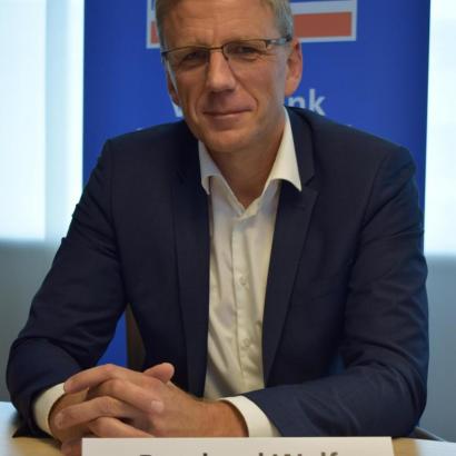 Bernhard Wolf, Vorstandssprecher der Volksbank Raiffeisenbank Nordoberpfalz