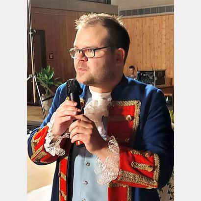 Moderator und Komponist Christoph Ahlemeyer