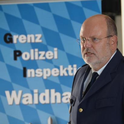 Polizeipräsident Norbert Zink vom Polizeipräsidium Oberpfalz aus Regensburg