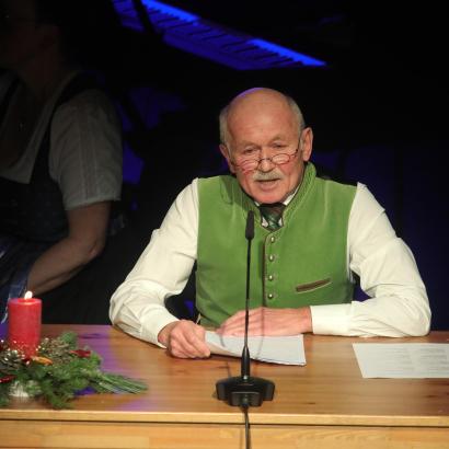 Aus der Adventsgeschichte von Helmut Zöpfl, gelesen von Reinhold Escherl