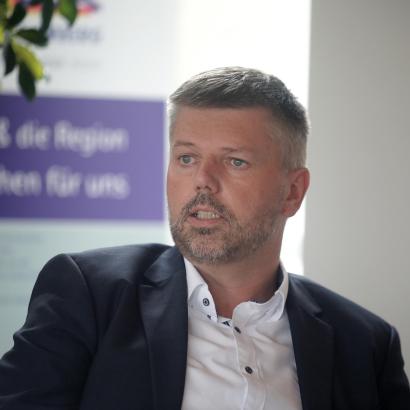 Der für den Strom- und Gas-Einkauf zuständige Stadtwerke-Vertriebsleiter Thomas Reiß