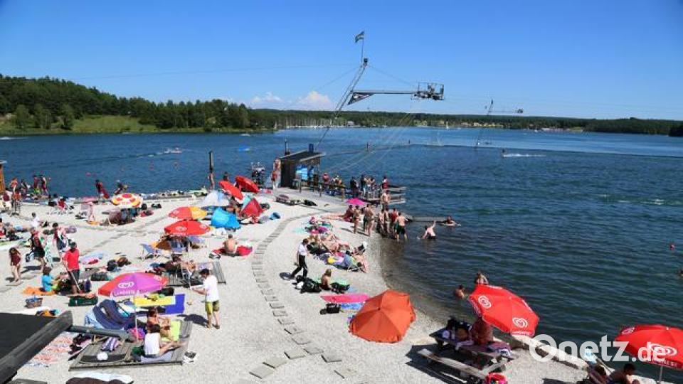 Der Steinberger See ist einer der beliebtesten Badeseen der Region. Bild: Gerhard Götz