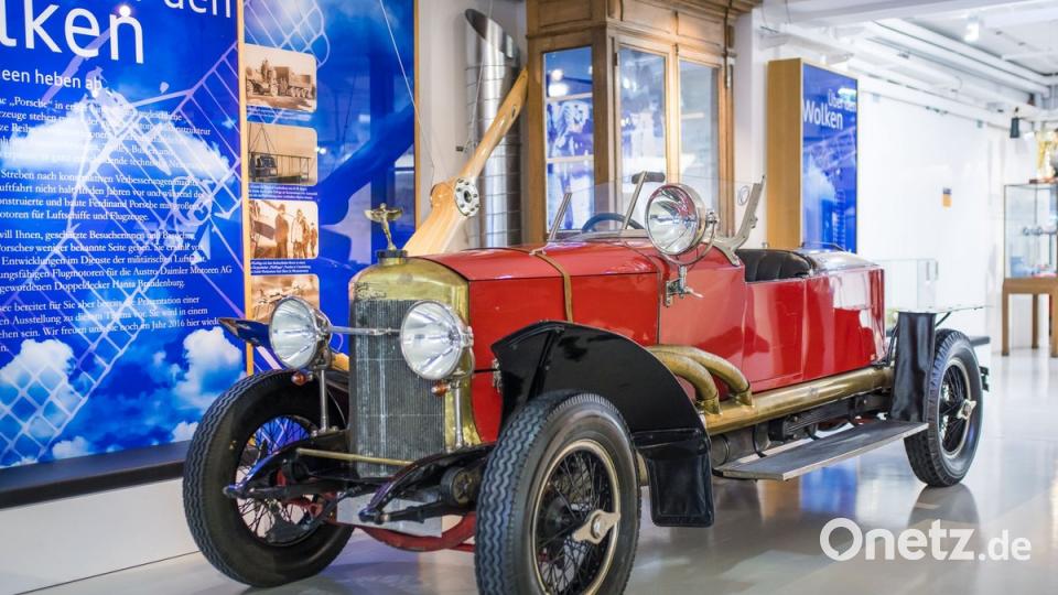 Dieses schmucke Auto ist eine Leihgabe und in der &quot;Dream Garage&quot; zu sehen.