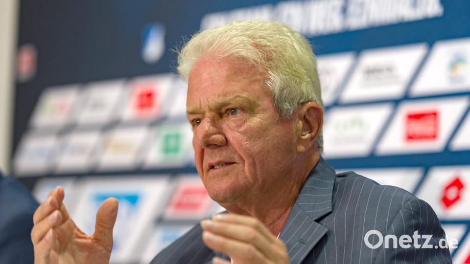 Dietmar Hopp, Mäzen der TSG Hoffenheim.	Bild: Daniel Maurer/dpa