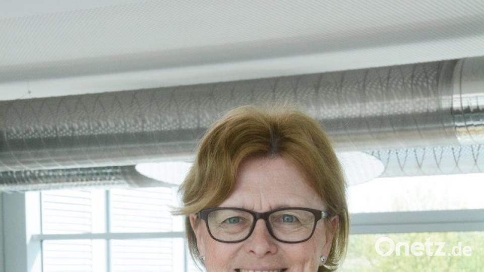 Christine Maier sucht mit dem Landesamt für Denkmalschutz Lösungen für den Schweigerblock.
