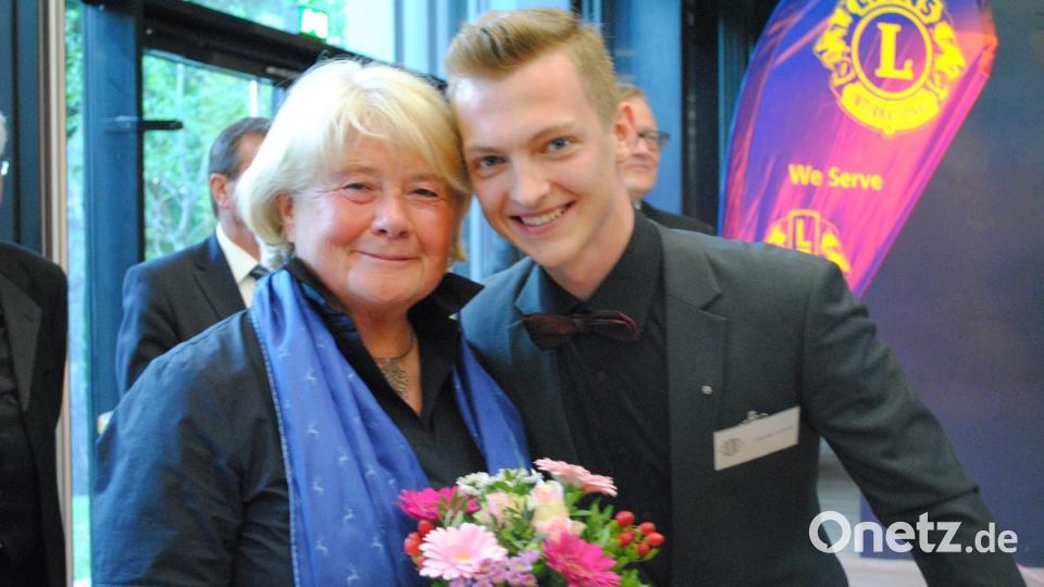 Blumen für Frau Kreuser