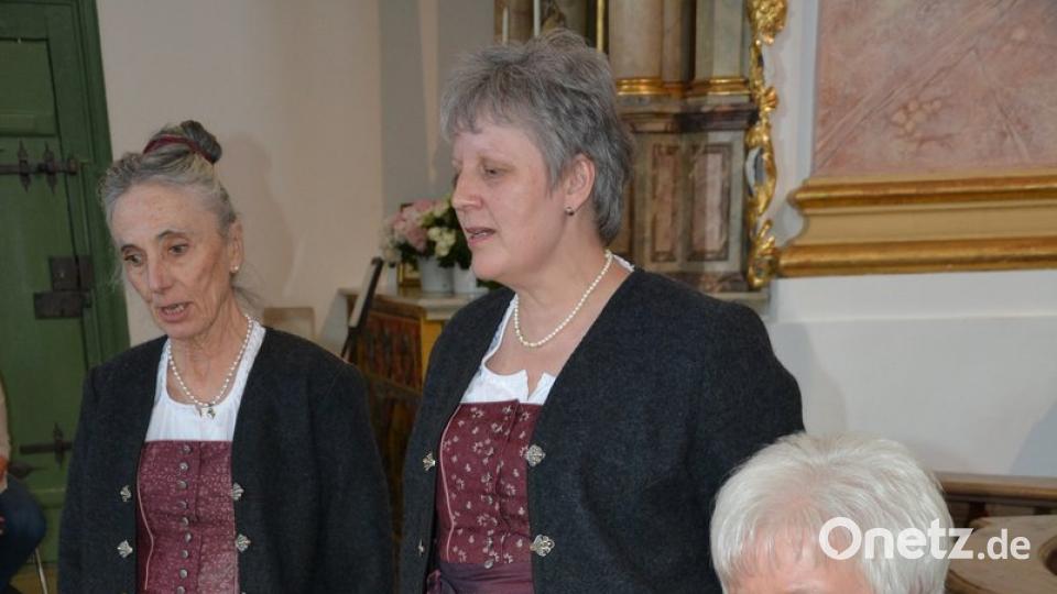 Das Trio „Z`sammg“stimmt“ aus Luhe