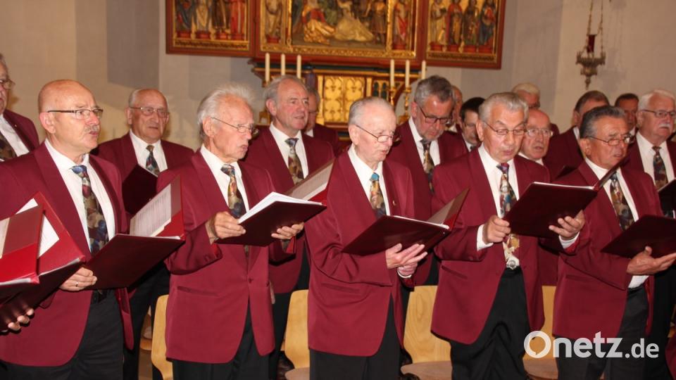 Der Männergesangverein Tirschenreuth in Action.