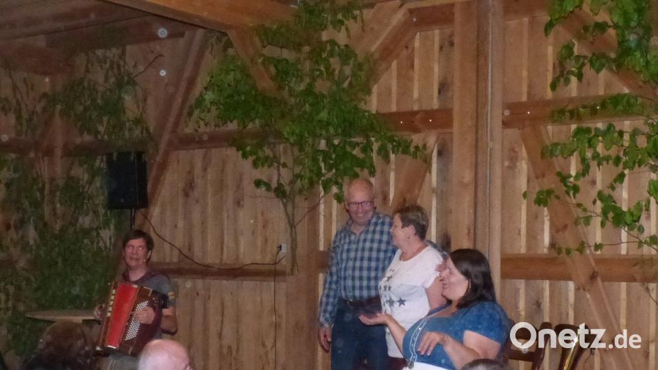 Zwei Interview-Opfer mit Markus (links) und Crissy (rechts)