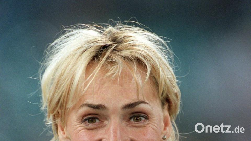 Heike Drechsler.  	Bild: A. Dedert/dpa