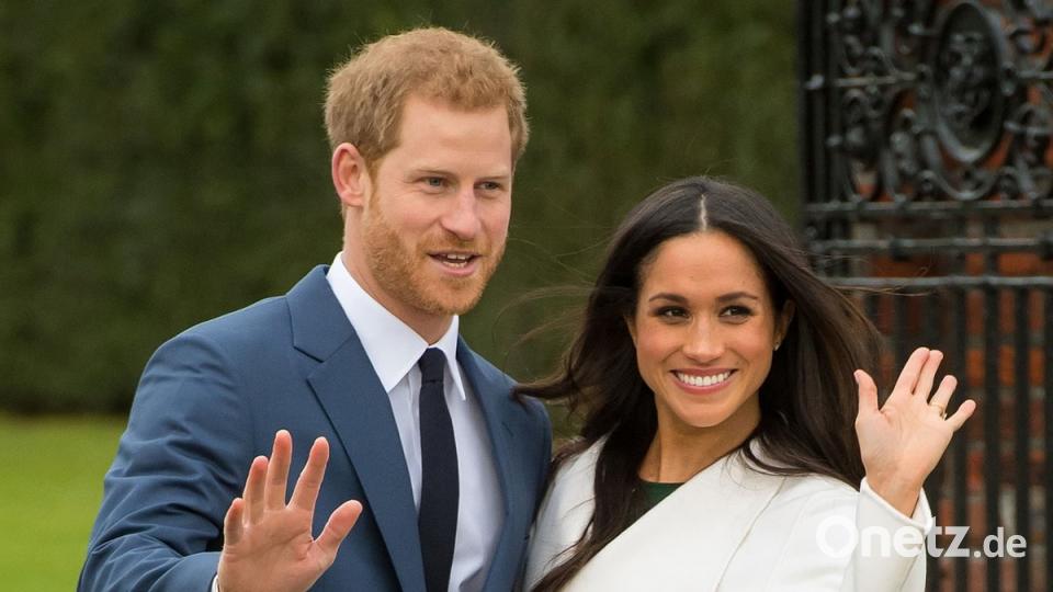 Die Welt schaut am Samstag auf Prince Harry und Schauspielerin Meghan Markle: Sie geben sich in der Kapelle von Schloss Windsor das Ja-Wort. Dominic Lipinski/PA Wire/dpa