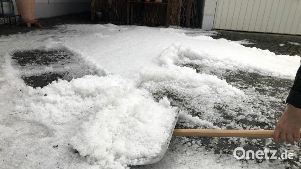 Hagel in Thanhausen Alexander Auer