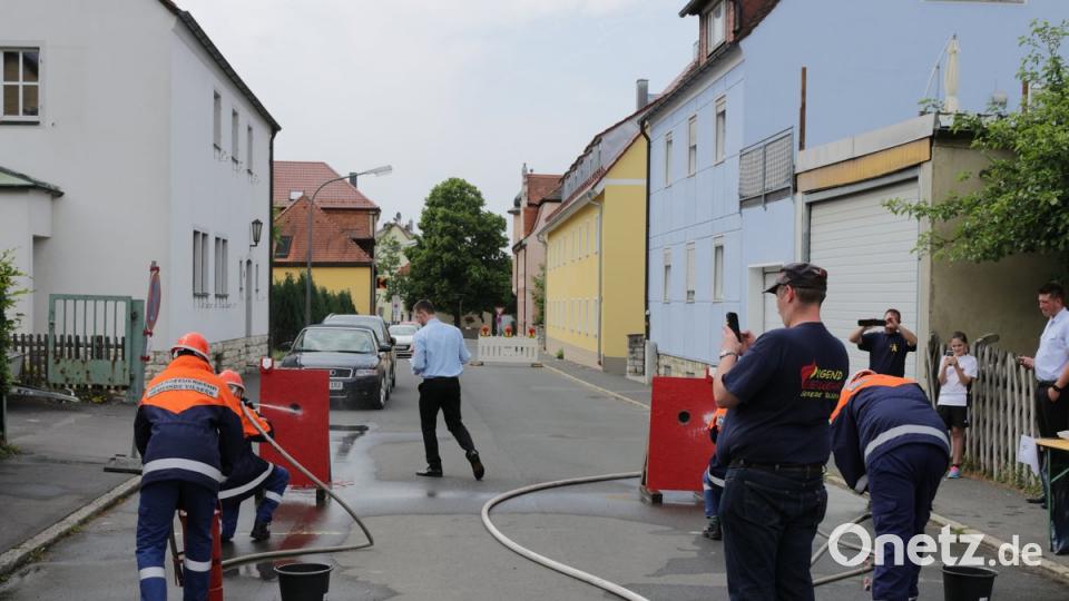 Hier konnten immer zwei Gruppen gleichzeitig ihre Prüfung ablegen. Sven Zeilmann (svz)