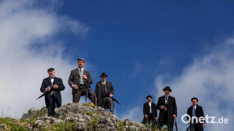 Das Video zum 25-jährigen Bestehen "When September ends" hat die Gruppe "Sing Out" in der Fränkischen Schweiz gedreht. 	Bild: den