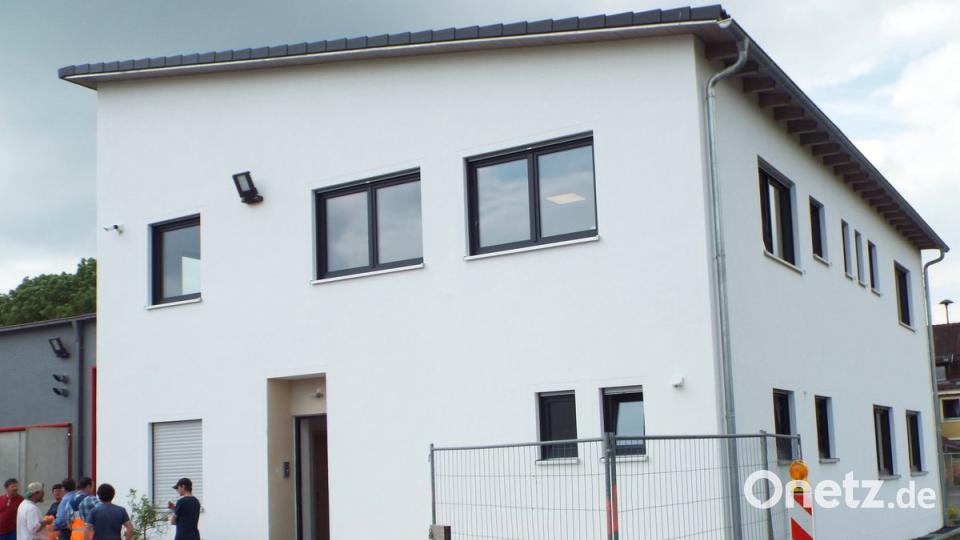 Das neue Bauhof-Gebäude im Gemeindebereich Lengenfeld.
