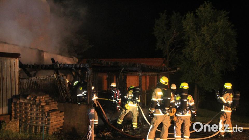 Brand einer Garage in Keilberg (Kreis Regensburg) Alexander Auer