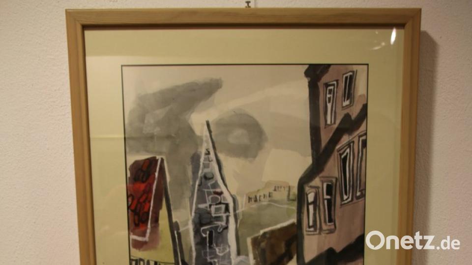 Xaver Fuhrs "Lange Gasse", "Landscape"-Etikett, Manfred Sillners "Dame".