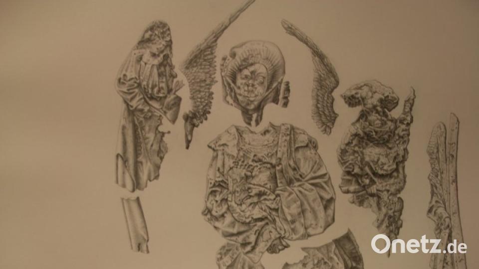 Xaver Fuhrs "Lange Gasse", "Landscape"-Etikett, Manfred Sillners "Dame".