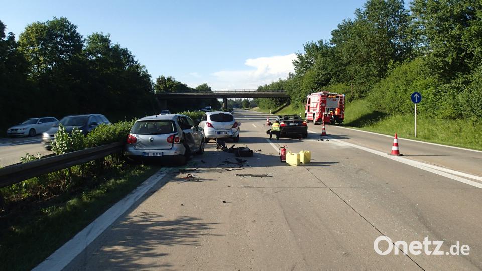 Karambolage auf der A93 bei Bad Abbach Auer, Alexander