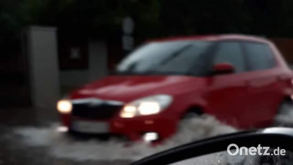 Gewitter in Hirschau und Theuern an Fronleichnam Uli Piehler