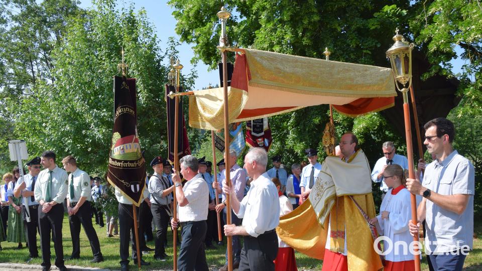 Fronleichnam in Adertshausen. Paul Böhm