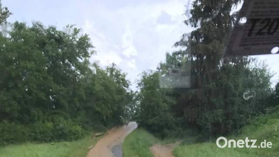 Gewitter in Hirschau und Theuern an Fronleichnam Uli Piehler