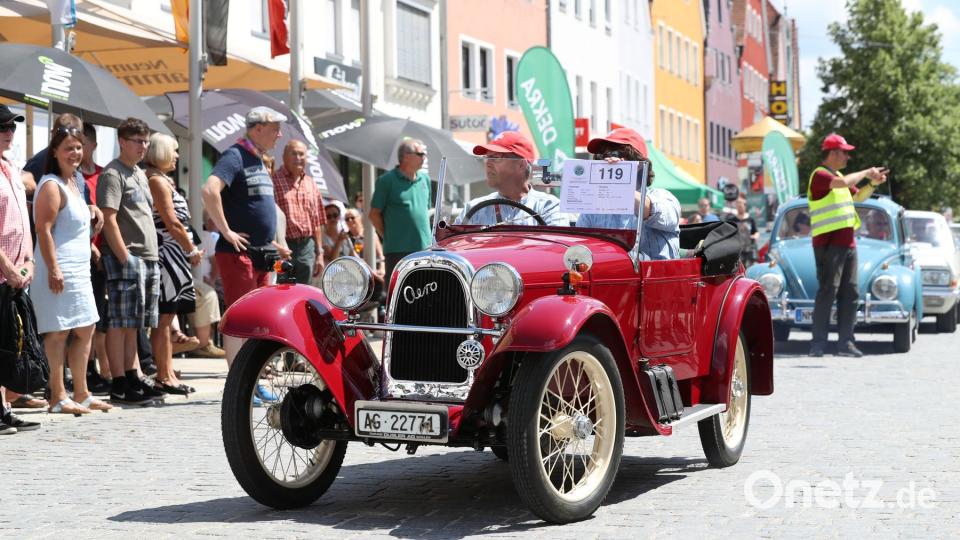 Rund 30.000 Besucher waren beim  Oldtimertreffen in Neumarkt. Jürgen Masching
