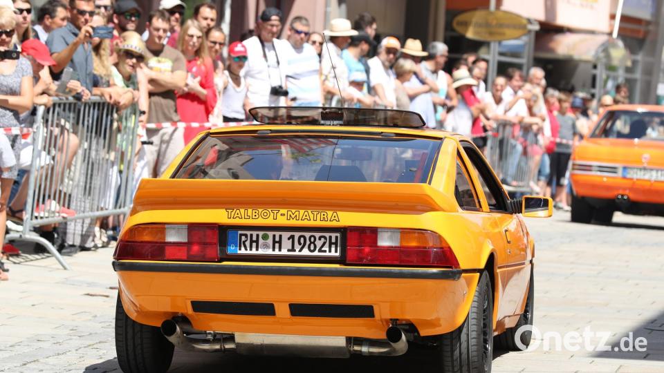 Rund 30.000 Besucher waren beim  Oldtimertreffen in Neumarkt. Jürgen Masching