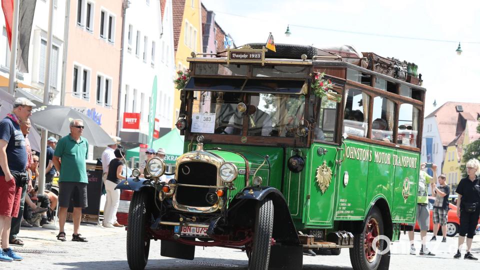 Rund 30.000 Besucher waren beim  Oldtimertreffen in Neumarkt. Jürgen Masching