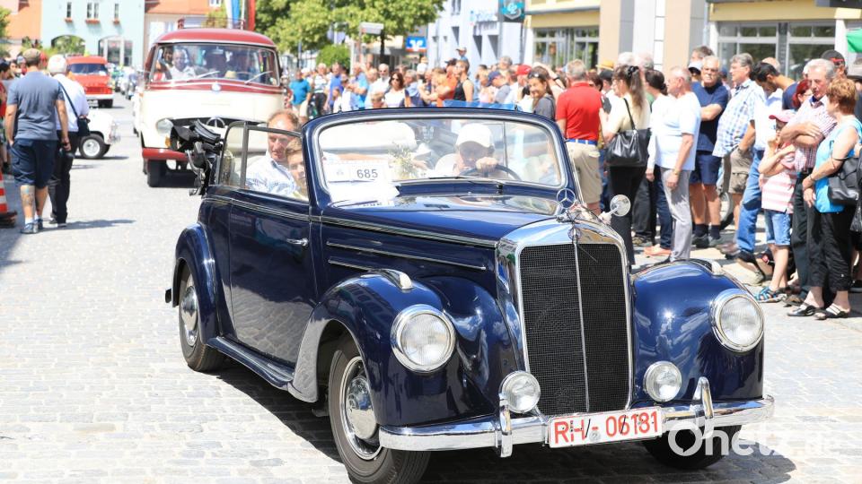 Rund 30.000 Besucher waren beim  Oldtimertreffen in Neumarkt. Jürgen Masching