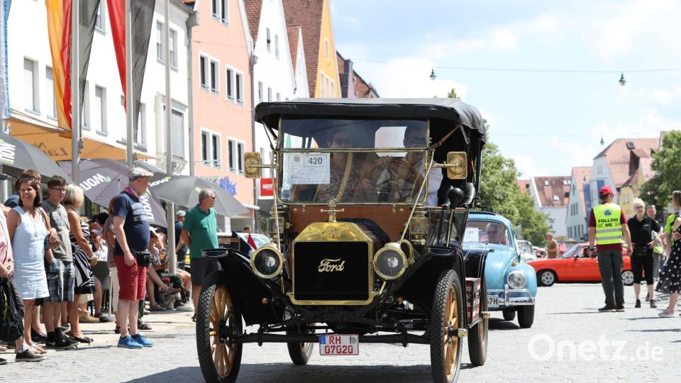 Rund 30.000 Besucher waren beim  Oldtimertreffen in Neumarkt. Jürgen Masching
