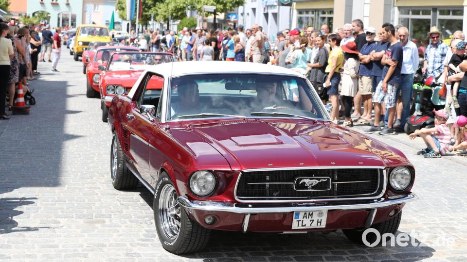 Rund 30.000 Besucher waren beim  Oldtimertreffen in Neumarkt. Jürgen Masching