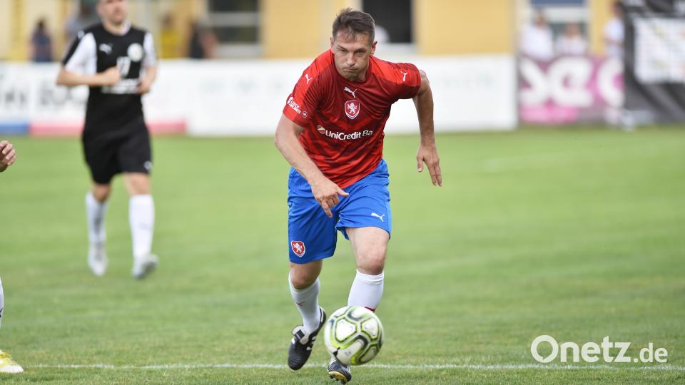 Immer noch flink am Ball: Pavel Kuka. Alfred Schwarzmeier [AF]
