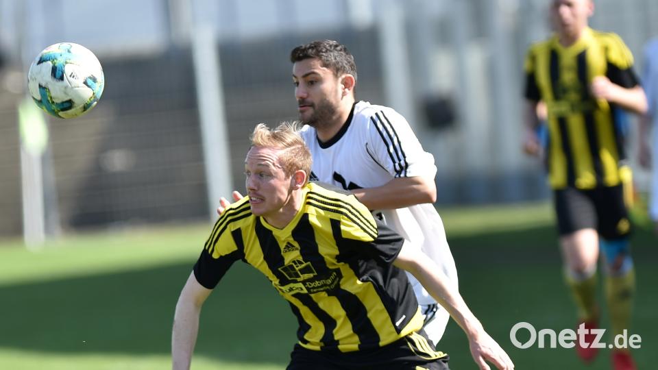 Aufsteiger SV Grafenwöhr (vorne Thomas Rahn) freut sich auf attraktive Gegner in der Bezirksliga Nord. Alfred Schwarzmeier [AF]
