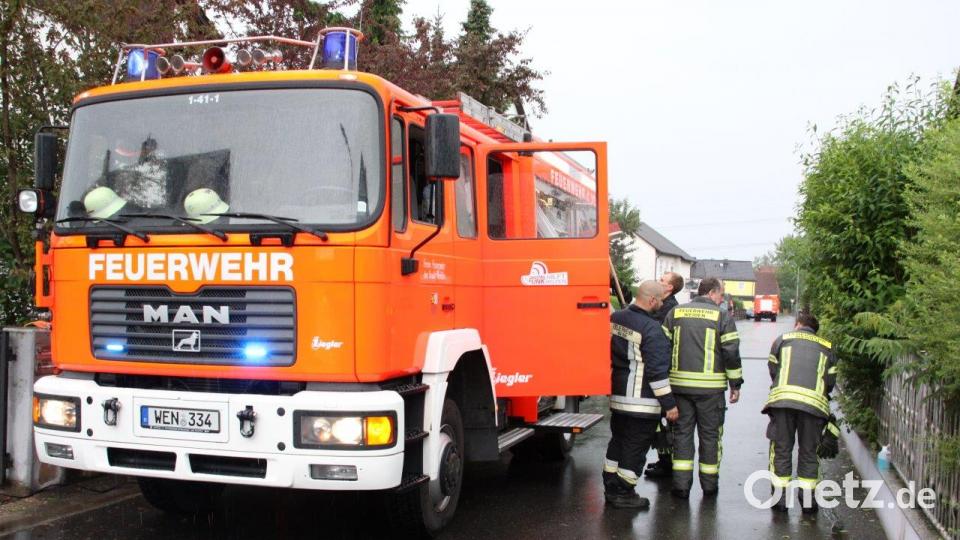 Einsatz in Ullersricht Zaruba, Stefan [ZA] (stefan.zaruba@oberpfalzmedien.de)