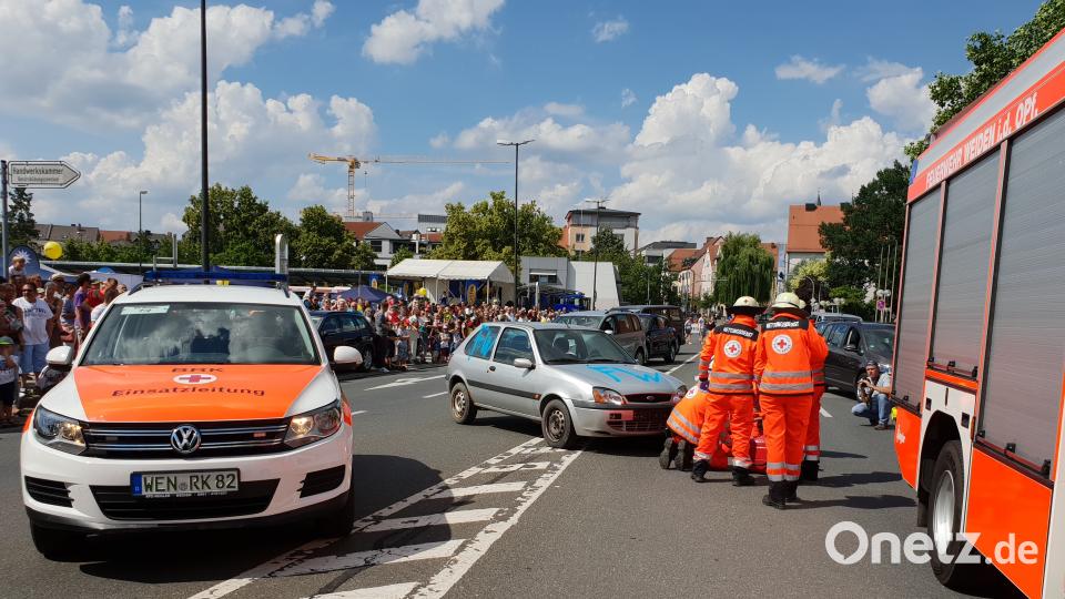 Beim 17. Weidener Boxenstopp gab es einiges an Blaulicht zu sehen. Detlef Bartonek