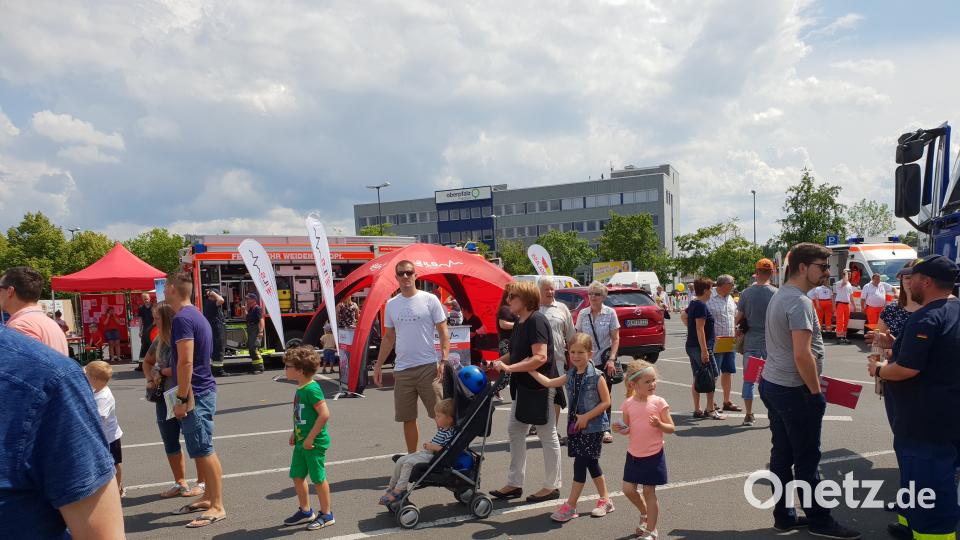Beim 17. Weidener Boxenstopp gab es einiges an Blaulicht zu sehen. Detlef Bartonek