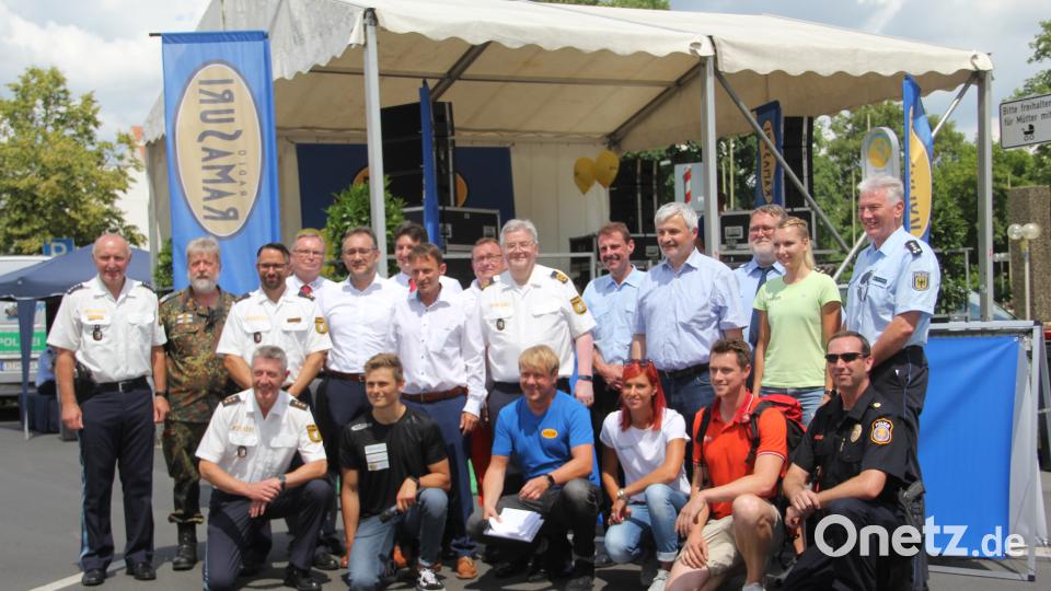 Beim 17. Weidener Boxenstopp gab es einiges an Blaulicht zu sehen. Detlef Bartonek