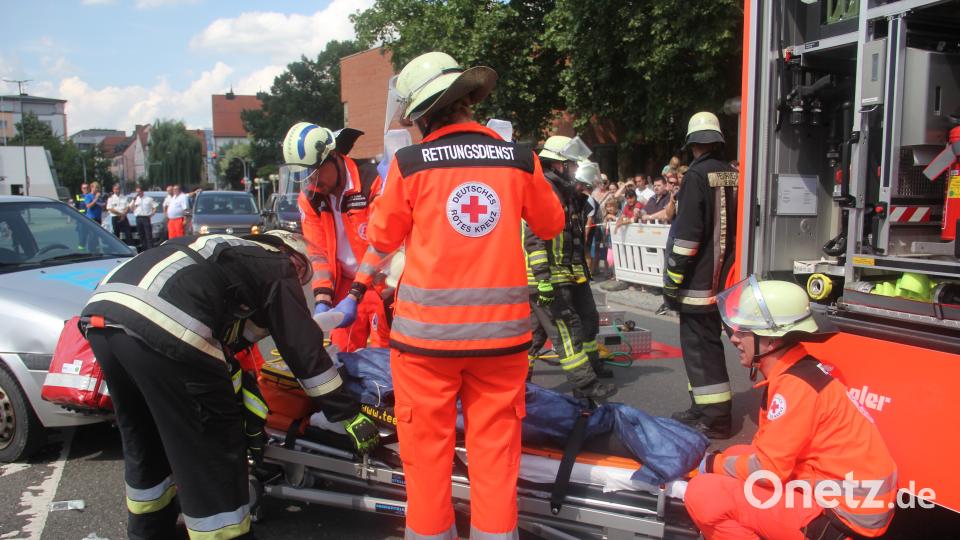 Beim 17. Weidener Boxenstopp gab es einiges an Blaulicht zu sehen. Detlef Bartonek